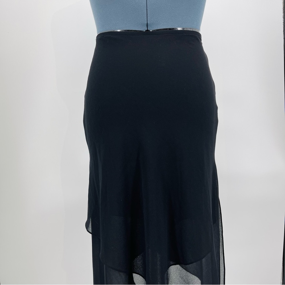 Jeffrey & Dora WOMENS skirt Evenings size 6 , nice , black , Preowned